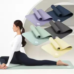 아리프 NBR 요가매트 페일민트 10mm 보관밴드 요가 휘트니스 헬스매트