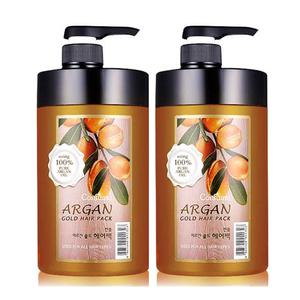 아르간 골드 헤어팩 1000ml x 2개 (총 2000ml) / 아르간 손상모 케어