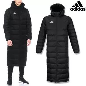 경량 롱코트 아디다스 티로17 오리털 패딩코트