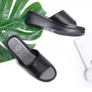 그레미 트임중굽 여성 사무실 슬리퍼 지압 통굽 실내화 간호사화 중굽 키높이