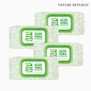 [네이처리퍼블릭/대용량 저자극 클렌징] 수딩 앤 모이스처 알로에베라 클렌징 티슈 2+2 (360매)