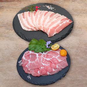 명품 대패삼겹살+대패목살(250g, 4팩+4팩, 총 8팩 2000g)