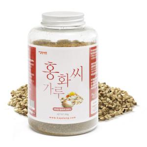 갑당약초 국내산 홍화씨 가루 분말 300g X 3병