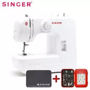 [싱거]재봉틀 미싱 핸드싱거1306 미니미싱 오버룩/노루발15종 + 매트 포함