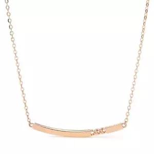 [도로시] 18k 픽스체인 스틱 목걸이