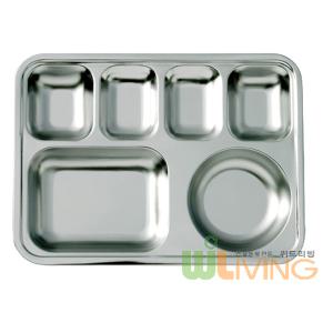 스텐식판/전말이12호/1세트25개/스테인리스식판/업소용/식당용/성인용/회사식당/교직원용/교직원용식기