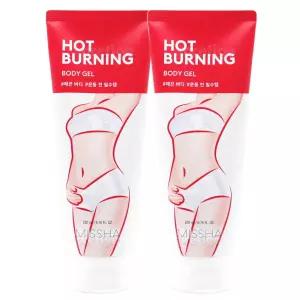 미샤 핫 버닝 바디 젤 200mlx2개-쿨/핫듀얼마사지젤