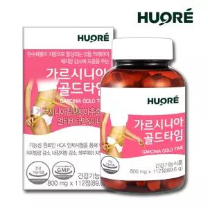 휴오레 가르시니아 골드타임 x 112정 약 8주분 가르니시아 체지방 감소 내장지방 분해 탄수화물 컷팅제