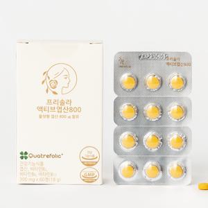 프리솔라 액티브엽산 800 2개월분 4세대 활성 활성형 엽산 임산부 임신준비