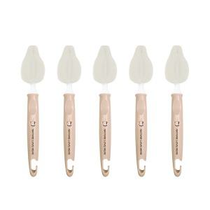 네이쳐러브메레 스펀지 젖병 꼭지솔 5P 누디브라운