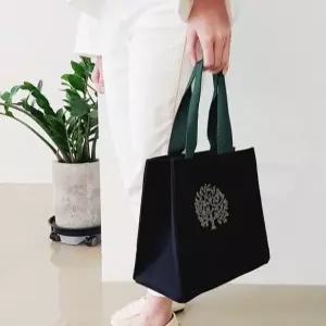 [쓰리몰] 황금 돈꽃나무 큐빅 사각 보조가방 에코벡 외출 다용도가방