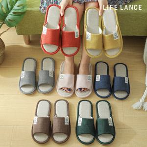 라이프란스 프리미엄 린넨 거실화 학원 사무실 실내화 층간소음방지 폭신 푹신한 병원 구름