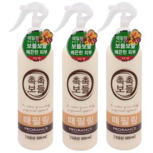프로랑스 촉촉보들 때필링 500ml 3개 바디스크럽