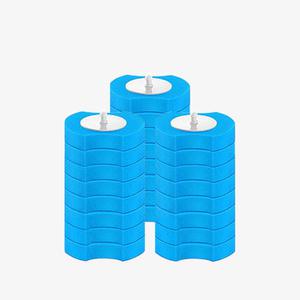 이즈코리아 변기뽀득이 벽걸이 청소솔 일회용 리필팁8입(3팩) 원터치 변기클리너