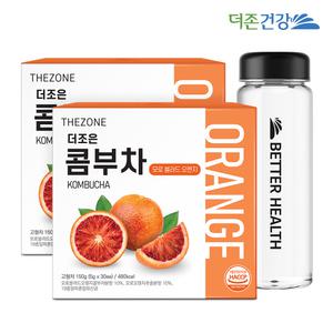 더존건강 더조은 콤부차 모로 블러드 오렌지 30포 2박스+전용보틀