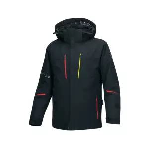 파이오니어 스키복 보드복 방풍 방수 후드탈부착 집업 패딩 점퍼 자켓 블랙 FZ830-1