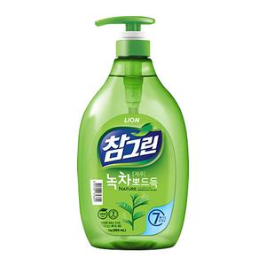 참그린 녹차 기름기 뽀드득 용기 1kg