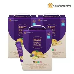 [대웅생명과학] 목에 좋은 국내산 흑도라지배생강 진액스틱 10g 100포 3박스