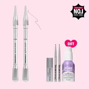 [롯데백화점]베네피트 프리사이슬리 마이 브로우 펜슬 듀오(+브로우 디럭스 3종+클렌징오일 19ml)