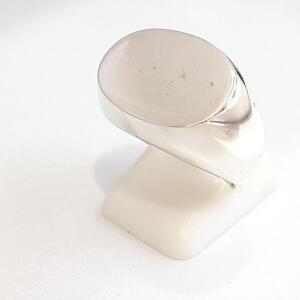 silver925 순은실버 반지 220502-14 타원꽉찬