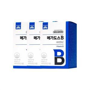 고려은단 비타민B 메가도스B 60정 3개