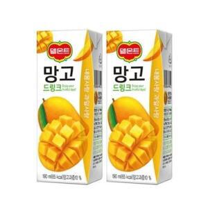 롯데 델몬트 망고 드링크팩 190ml x 48 무배