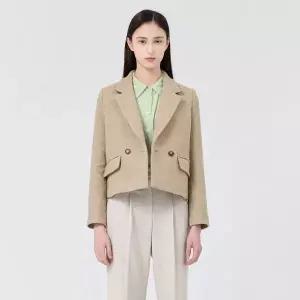 [롯데백화점]라인 컬러 믹스 투버튼 자켓(NWJKNA01)