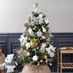 [텐바이텐]크리스마스 트리 나무 장식 풀세트 트리오산타 120cm 단면