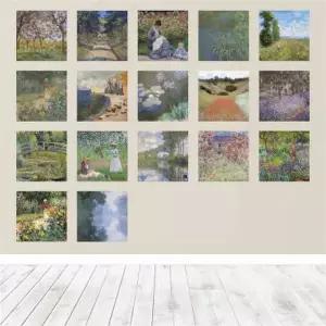 [텐바이텐]헤이데이윤 명화 패브릭포스터 클로드모네 17종