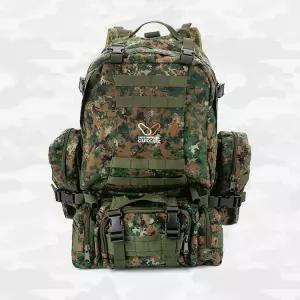 밀리터리배낭 생존 군용배낭 가방 등산 트레킹 힙색+파우치
