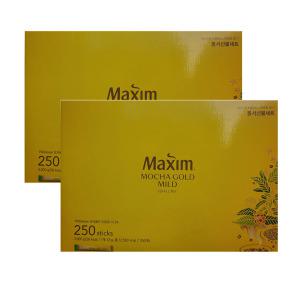 맥심 모카골드 마일드 커피믹스 250T 2개 선물세트
