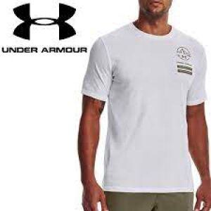 언더아머반팔티 PQF 언더아머 마운틴 카모 면 반팔티 1370191-100