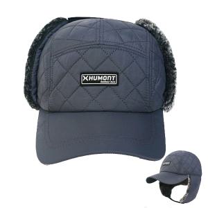 휴몬트 겨울등산모자 패딩무늬 고소모