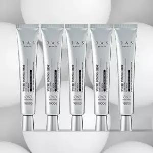 쟈스 화이트 토닝샷 코어크림 40ml x5개(토닝샷/스피큘/기미/잡티/탄력/보습)