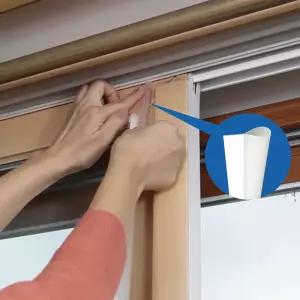 O형 1.2m 2.4m 창틈이 창문 문풍지 현관방음 창틀막이 소음차단 벌레차단 바람막이 틈새막이