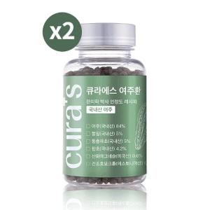 큐라에스 여주환 2박스 200g 여주 뽕잎 동충하초 함초
