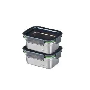 [락앤락][본사]스텐 스테커블 500ml 2개세트 (LST512)