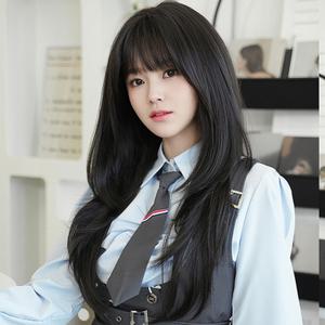 키라비 가발 여성 통가발 스트레이트 긴머리 레이어드 컷 70cm KPE-401