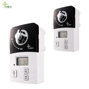 간편설치 자동차단 가스차단기 부저형 블랙/가스감지기 가스경보기 도시가스타이머