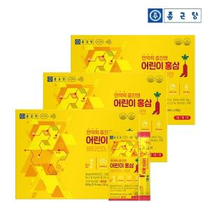 [종근당] 어린이홍삼(홍삼스틱젤리/10포X3EA) 3세트