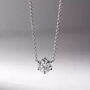 [도로시] 18k 클라라 랩 다이아몬드 1캐럿 목걸이+IGI감정서