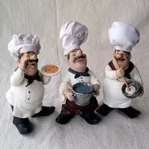 이탈리아 피자가게 주방장 장식품 인형 가게 인테리어 장식 소품 집들이 개업 선물