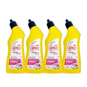 랩신 홈백신 락스세제 하나로 세정제 플로랄향 750ml x4개