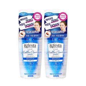 비페스타 순한 미셀라 클렌징 워터 브라이트닝 400ml 2개