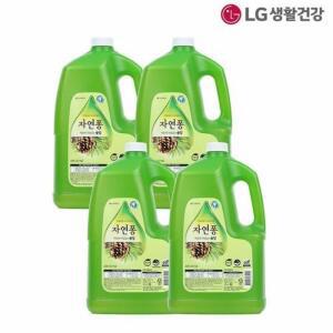 [자연퐁] 자연퐁 찌든때 걱정없는 솔잎 3.04L 4개 주방 세제