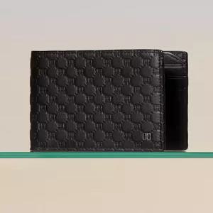 닥스 액세서리 [슬림반지갑][LOUIS][루이스] 블랙 유럽 수입가죽 루이스 엠보 DD 패턴 DBWA5E374BK