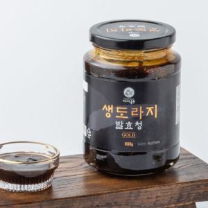 생도라지 발효청 600g 국내산 태백산맥일대 3년근 약도라지 겨울철 환절기 건강 선물