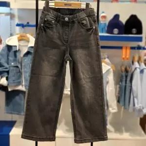 [에스핏] HC08 그레이 와이드 데님PT 에스핏주니어 여아/봄가을 데님팬츠 SJZ101 F (S29752045)