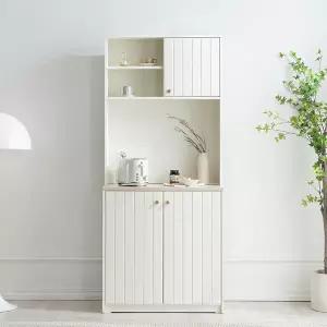 퐁듀 홈카페 주방수납장 800 상부장세트