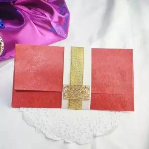 고품질 마음담은 적색봉투 금장식용돈봉투 설날봉투 고급봉투 (WFGU5OD)